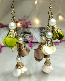 Kolczyki 10cm „Cynamonowy urok”