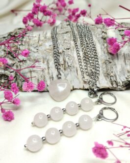 Komplet biżuterii 6cm „Muśnięcie serca”