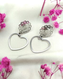 Kolczyki 3cm „Ażurowa Miłość”
