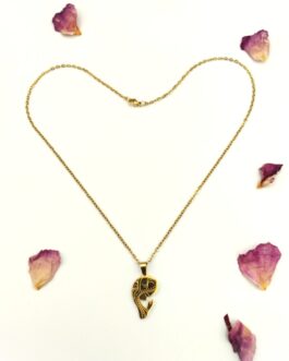 Naszyjnik 27cm złoty „Matka Modlitwy”