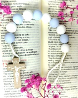 Brelok Dziesiątka Różańca 10mm „Franciszek”