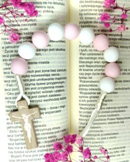 Brelok Dziesiątka Różańca 10mm „Antonina”