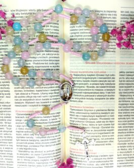 Różaniec 8mm „Matka Boża z Lourdes”