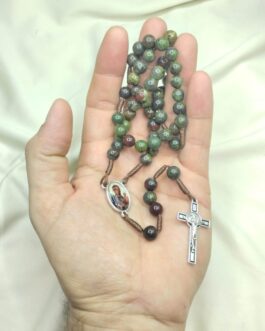 Różaniec 8mm „Czarna Madonna”