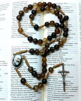 Różaniec 8mm „Dar Ufności”