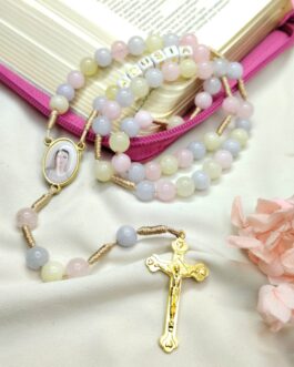 Różaniec 8mm „W Jej Ramionach”