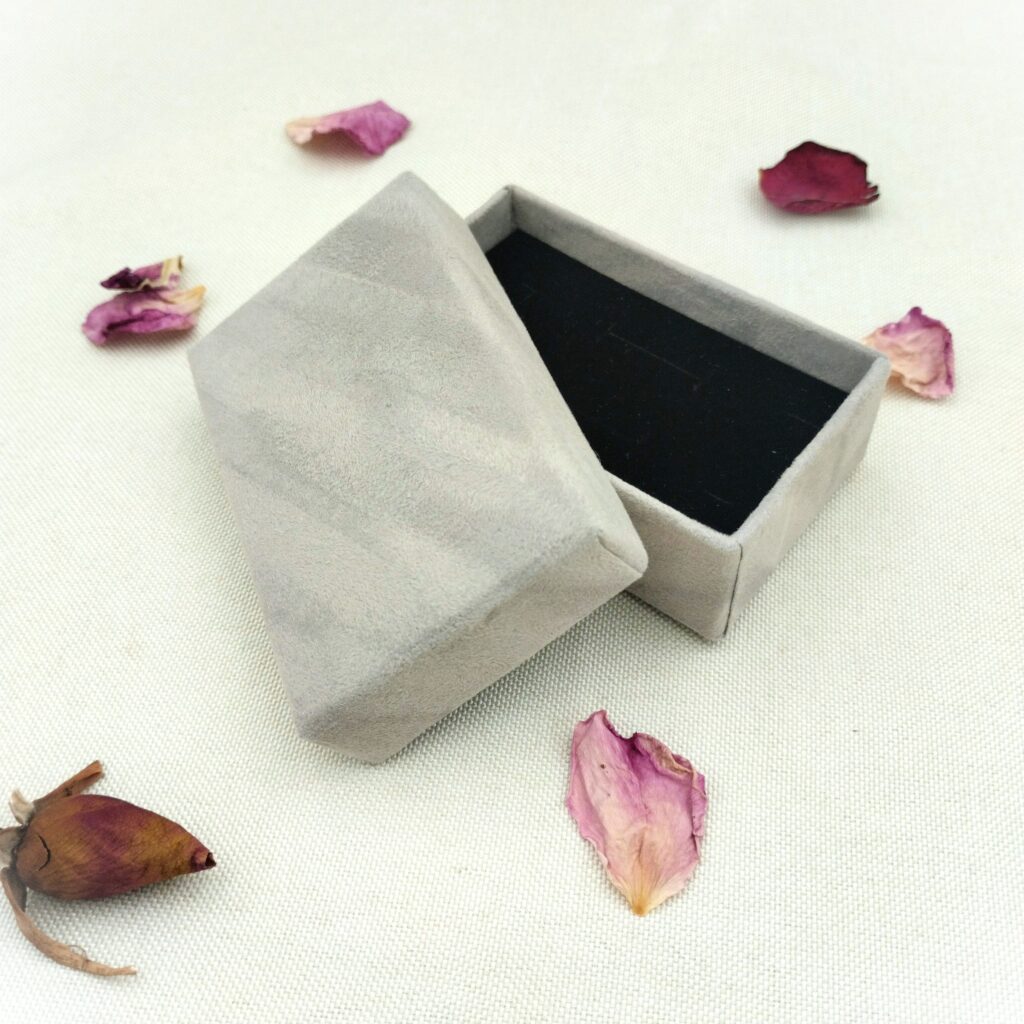 Pudełko szare 8x5x3