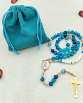 Różaniec 8mm „Królowa Aniołów”