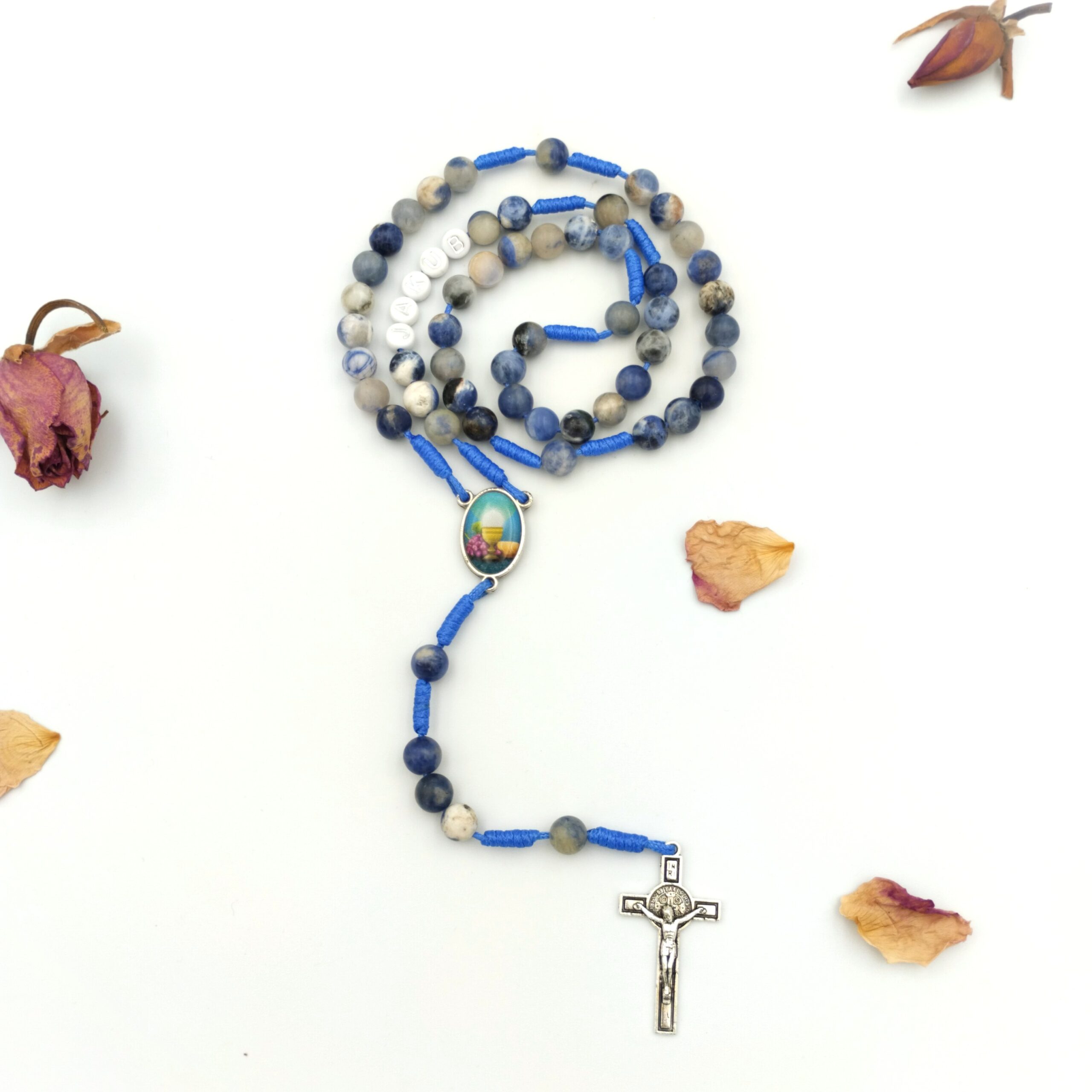 Różaniec 8mm "W Sercu Eucharystii"