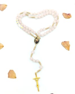 Różaniec 8mm „Dwa Serca”