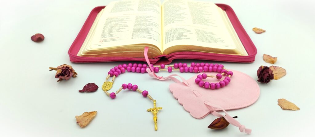 Różaniec 8mm "Dotyk Piękna"