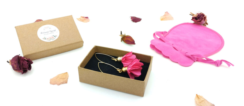 Kolczyki 6 cm "Rosetta"